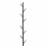 Καλόγερος Bera μέταλλο σε μαύρη απόχρωση Φ30x170