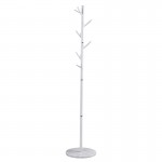 Καλόγερος ρούχων Tzina μέταλλο λευκό Φ38x177