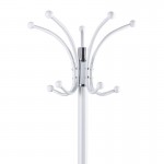 Καλόγερος ρούχων Colo μέταλλο λευκό Φ37x175εκ