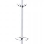 Καλόγερος ρούχων Colo μέταλλο λευκό Φ37x175εκ