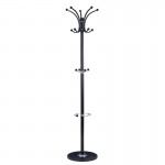 Καλόγερος ρούχων Colo μέταλλο μαύρο Φ37x175εκ