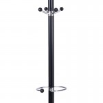 Καλόγερος ρούχων Colo μέταλλο μαύρο Φ37x175εκ