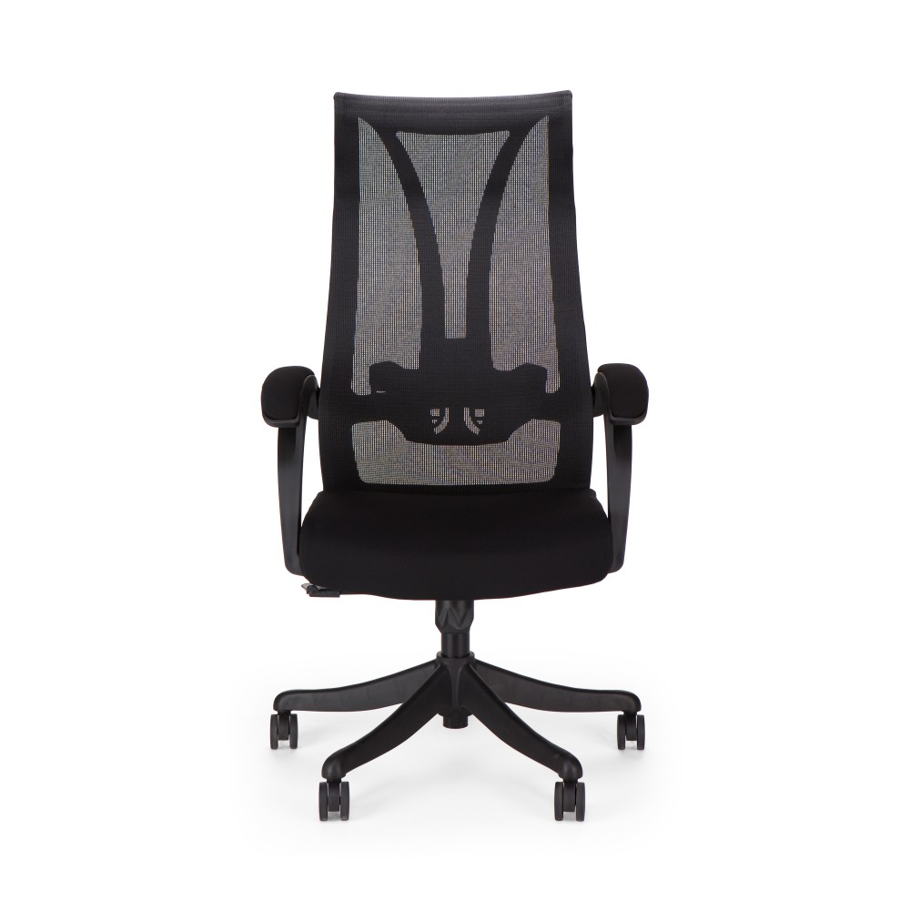Καρέκλα γραφείου διευθυντή "MONE" ύφασμα mesh μαύρο 53x50x130
