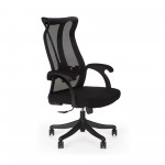 Καρέκλα γραφείου διευθυντή "MONE" ύφασμα mesh μαύρο 53x50x130
