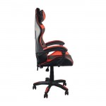 Καρέκλα γραφείου gaming William PU μαύρο-κόκκινο 60x59x108/118