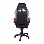 Καρέκλα γραφείου gaming William PU μαύρο-κόκκινο 60x59x108/118