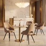 Καρέκλα "COSY" από ύφασμα/μέταλλο σε μπεζ/μαύρο χρώμα 47x51x83