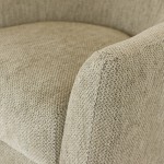 Πολυθρόνα-μπερζέρα Amster ύφασμα σε μπεζ απόχρωση 72x86x92