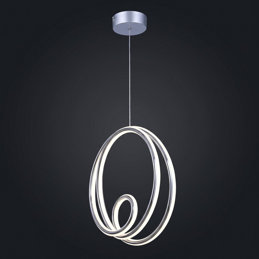 Φωτιστικό οροφής Lorentzo led μέταλλο νικελ 37x37x70