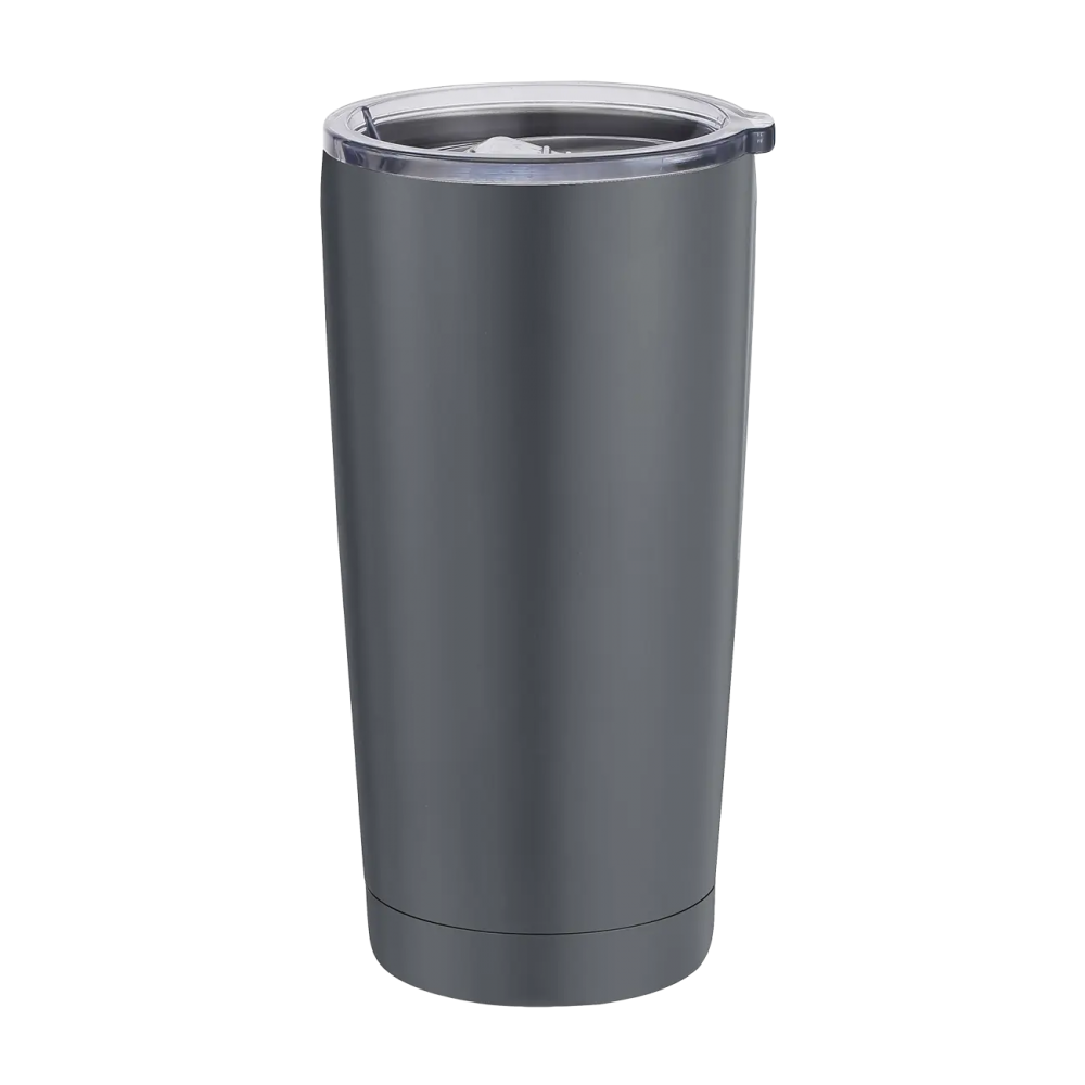 Θερμός κούπα "TOWER" σε γκρι χρώμα 600ml