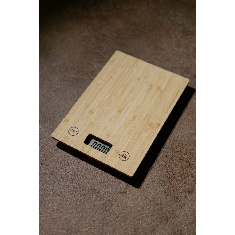 Ζυγαριά κουζίνας ψηφιακή από μπαμπού