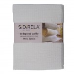 Κάλυμμα κρεβατιού πικέ σε χρώμα λευκό 160x220