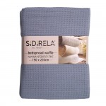 Κάλυμμα κρεβατιού πικέ σε χρώμα γκρι 160x220