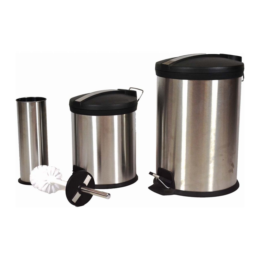 Πεντάλ inox-πλαστικό 5L