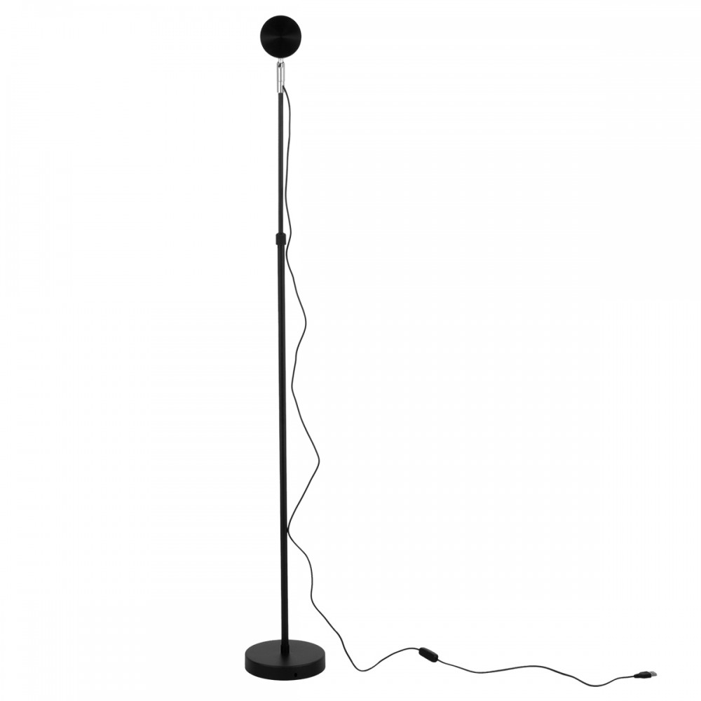 GloboStar® 00818 Μοντέρνο Minimal Επιδαπέδιο Φωτιστικό Μεταλλικό Μονόφωτο LED 12W DC 5V με Projector LENS Ειδικού Εφέ & Καλώδιο Τροφοδοσίας USB Rotation Head 180° SUNSET