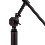 GloboStar® SILENE 01243 Vintage Φωτιστικό Δαπέδου Μονόφωτο 1 x E27 Χάλκινο Μεταλλικό Καμπάνα D30 x H194cm