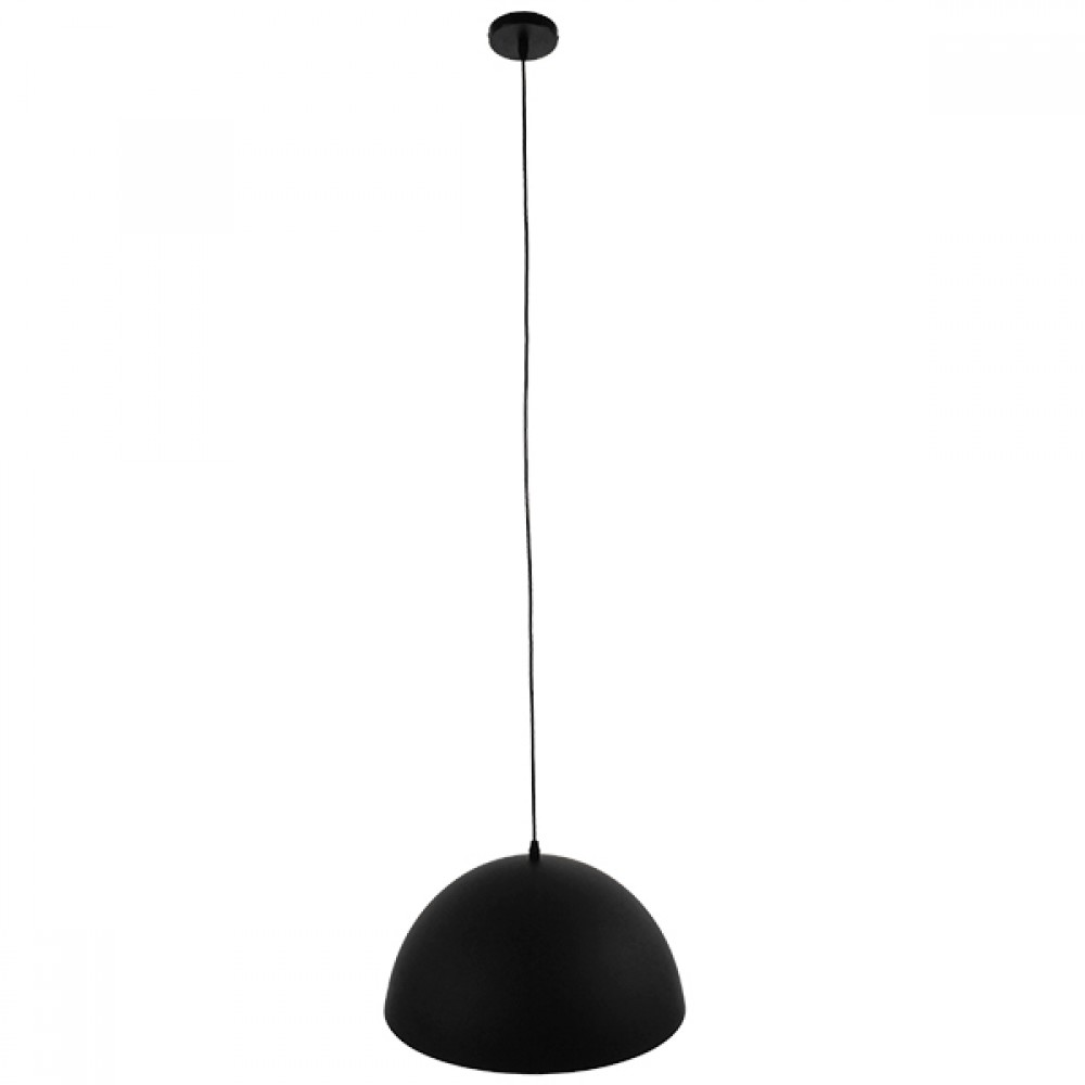 GLOBOSTAR® LUNE 01341 Μοντέρνο Κρεμαστό Φωτιστικό Οροφής με Ντουί 1 x E27 AC 220-240V IP20 - Μαύρο & Χρυσό - Μ40 x Π40 x Υ20cm