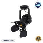 GloboStar® DETROIT 01372 Vintage Industrial Φωτιστικό Οροφής Μονόφωτο 1 x E27 Μαύρο Μεταλλικό Πλέγμα Μ23 x Π23 x Υ36cm