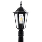 GloboStar® ELLIPSE 01401 Vintage Φωτιστικό Δαπέδου Μονόφωτο 1 x E27 Μαύρο Μεταλλικό Πλέγμα L17 x W16 x H105cm