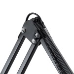 GloboStar® AUDREY 01468 Vintage Φωτιστικό Δαπέδου Μονόφωτο 1 x E27 Μαύρο Μεταλλικό Καμπάνα D15 x H190cm
