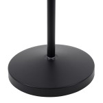 GloboStar® AUDREY 01468 Vintage Φωτιστικό Δαπέδου Μονόφωτο 1 x E27 Μαύρο Μεταλλικό Καμπάνα D15 x H190cm