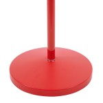 GloboStar® AUDREY 01470 Vintage Φωτιστικό Δαπέδου Μονόφωτο 1 x E27 Κόκκινο Μεταλλικό Καμπάνα D15 x H190cm