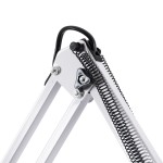GloboStar® AUDREY 01471 Vintage Φωτιστικό Δαπέδου Μονόφωτο 1 x E27 Λευκό Μεταλλικό Καμπάνα D15 x H190cm