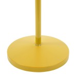 GloboStar® AUDREY 01472 Μοντέρνο Φωτιστικό Δαπέδου Μονόφωτο Μεταλλικό Κίτρινο Φ15 x Υ190cm