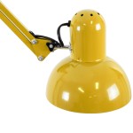 GloboStar® AUDREY 01472 Μοντέρνο Φωτιστικό Δαπέδου Μονόφωτο Μεταλλικό Κίτρινο Φ15 x Υ190cm