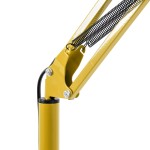 GloboStar® AUDREY 01472 Μοντέρνο Φωτιστικό Δαπέδου Μονόφωτο Μεταλλικό Κίτρινο Φ15 x Υ190cm