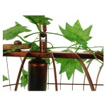 GloboStar® NEST 01645 Vintage Industrial Κρεμαστό Φωτιστικό Οροφής Δίφωτο 2 x E27 Καφέ Σκουριά Μεταλλικό Πλέγμα Μ73.6 x Π37.5 x Y38.5cm
