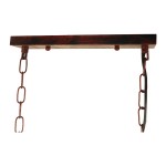 GloboStar® NEST 01648 Vintage Industrial Κρεμαστό Φωτιστικό Οροφής Τρίφωτο 3 x E27 Καφέ Σκουριά Μεταλλικό Πλέγμα Μ85.5 x Π37.5 x Y38cm
