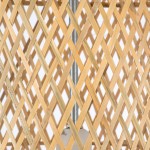 GloboStar® CALERO 01710 Μοντέρνο Κρεμαστό Φωτιστικό Οροφής Μονόφωτο 1 x E27 Μπεζ Μπαμπού Καμπάνα Φ25 x Υ50cm