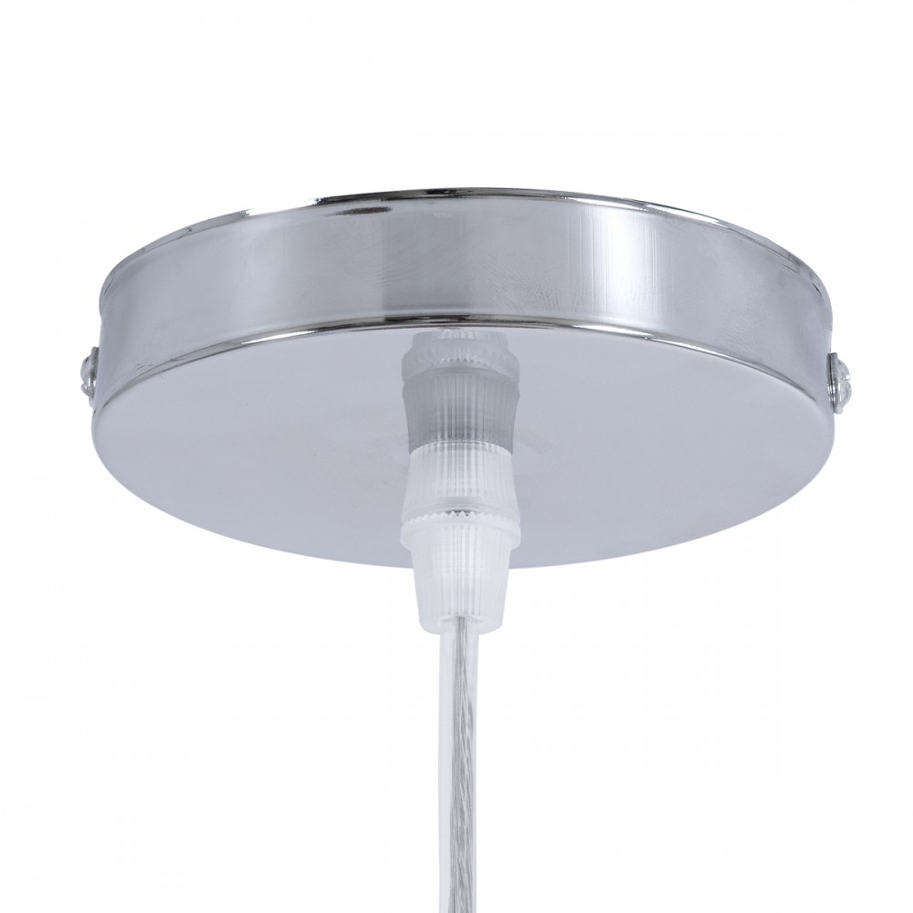 GloboStar® LUCIA 01725 Μοντέρνο Κρεμαστό Φωτιστικό Οροφής Μονόφωτο 1 x E27 Μπεζ Μπαμπού Καμπάνα Φ40 x Υ34cm