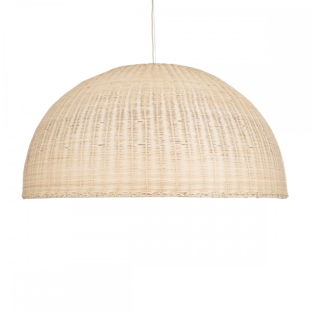 GLOBOSTAR® MONTANA 02380 Boho Κρεμαστό Φωτιστικό Οροφής με Ντουί 1 x E27 AC 220-240V IP20 - Μπεζ - Μ120 x Π120 x Υ60cm