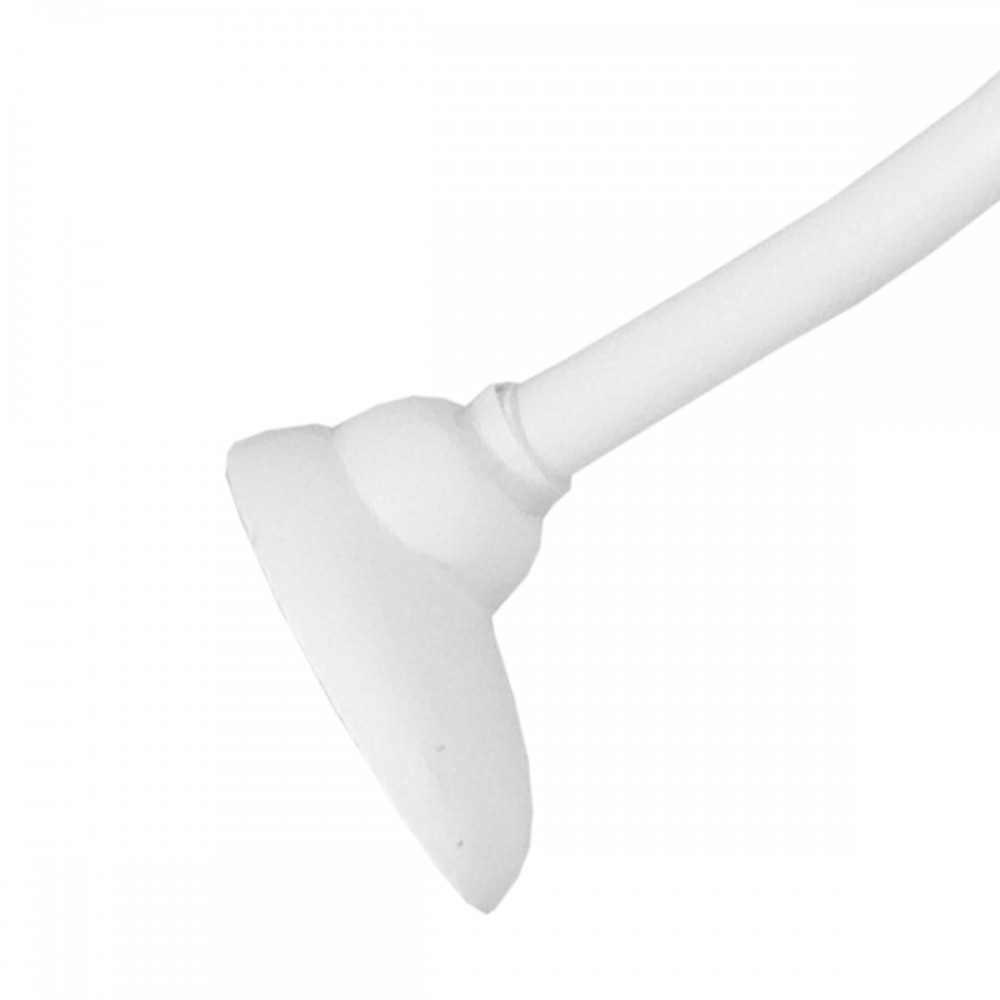 GloboStar® FIGURE 10000981 Μοντέρνο Κρεμαστό Παιδικό Φωτιστικό Οροφής Τρίφωτο 3 x E27 Λευκό Μεταλλικό Φιγούρα Μ70 x Π10 x Υ105cm
