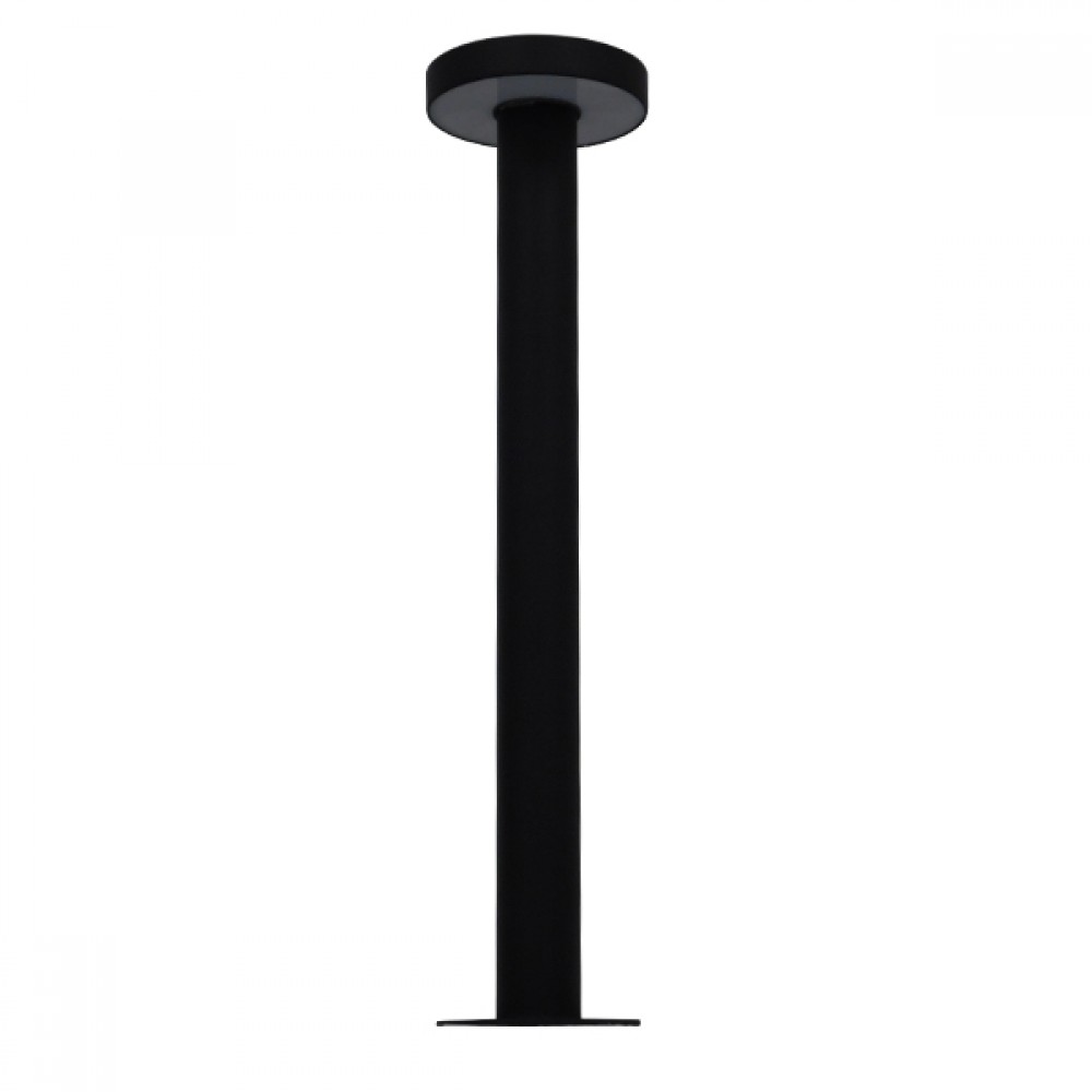 Αδιάβροχο IP65 Φωτιστικό Κολωνάκι Κήπου 14x59cm LED 15W 230v Θερμό Λευκό 3000k GloboStar 12136