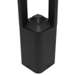 Αδιάβροχο IP65 Φωτιστικό Κολωνάκι Κήπου 12x12x58cm LED 15W 230v Θερμό Λευκό 3000k GloboStar 12139