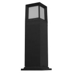 Αδιάβροχο IP65 Φωτιστικό Κολωνάκι Κήπου 15x15x58cm με Βάση E27 230v GloboStar 12143