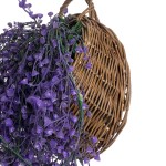GloboStar® Artificial Garden GOLDEN BELL WILLOW 3 HANGING PLANT 20631 Κρεμαστό Τεχνητό Διακοσμητικό Φυτό Ιτίας  Y110cm