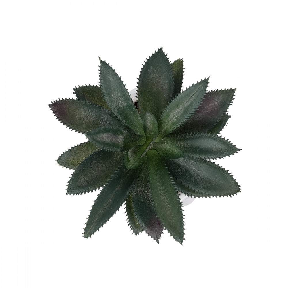 GloboStar® Artificial Garden SUCCULENT ALOE POTTED PLANT 20983 Διακοσμητικό Φυτό Αλόης Φ9 x Υ12cm