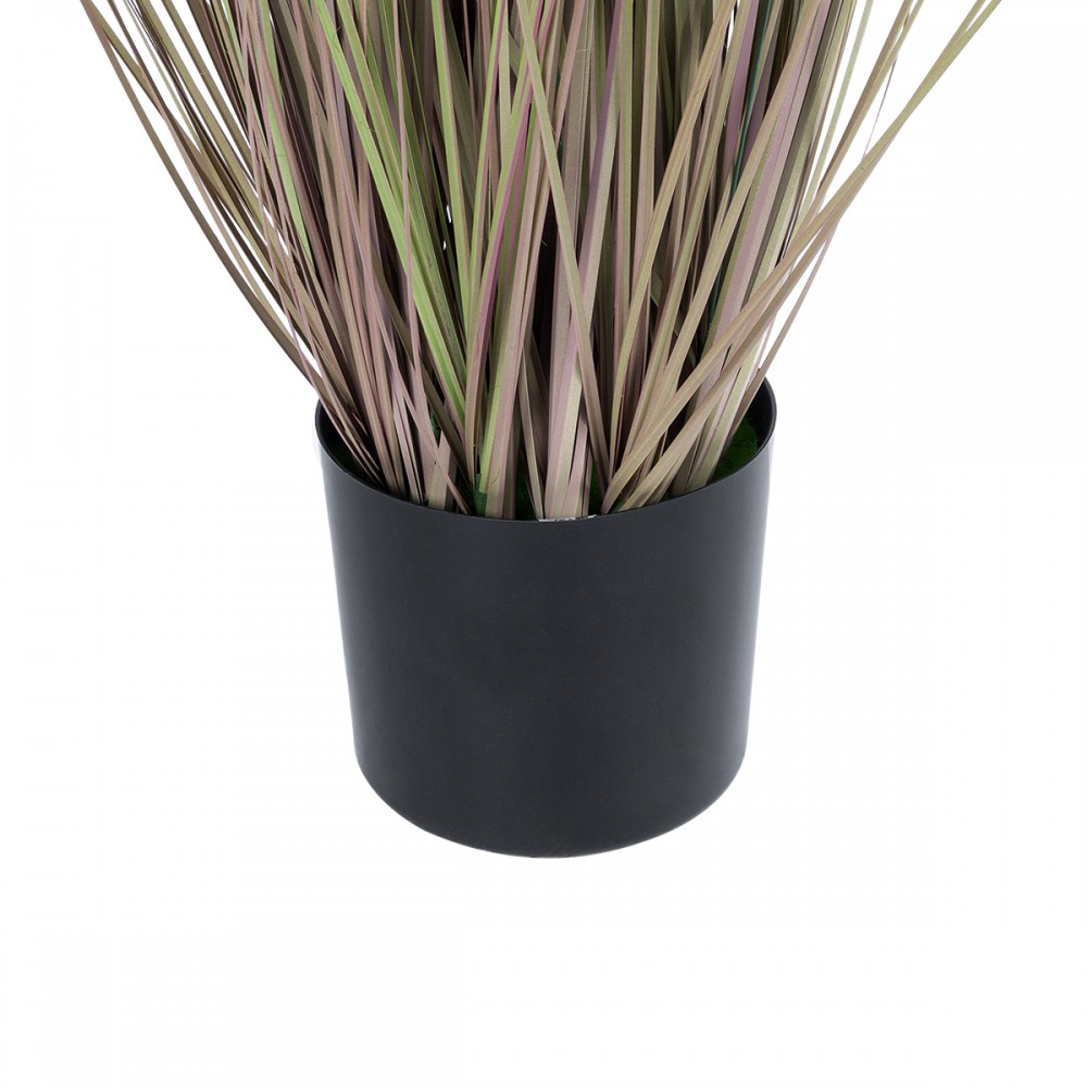 GloboStar® Artificial Garden BROWN LAGURUS 21099 Διακοσμητικό Φυτό Καφέ Λαγοουρά Υ70cm