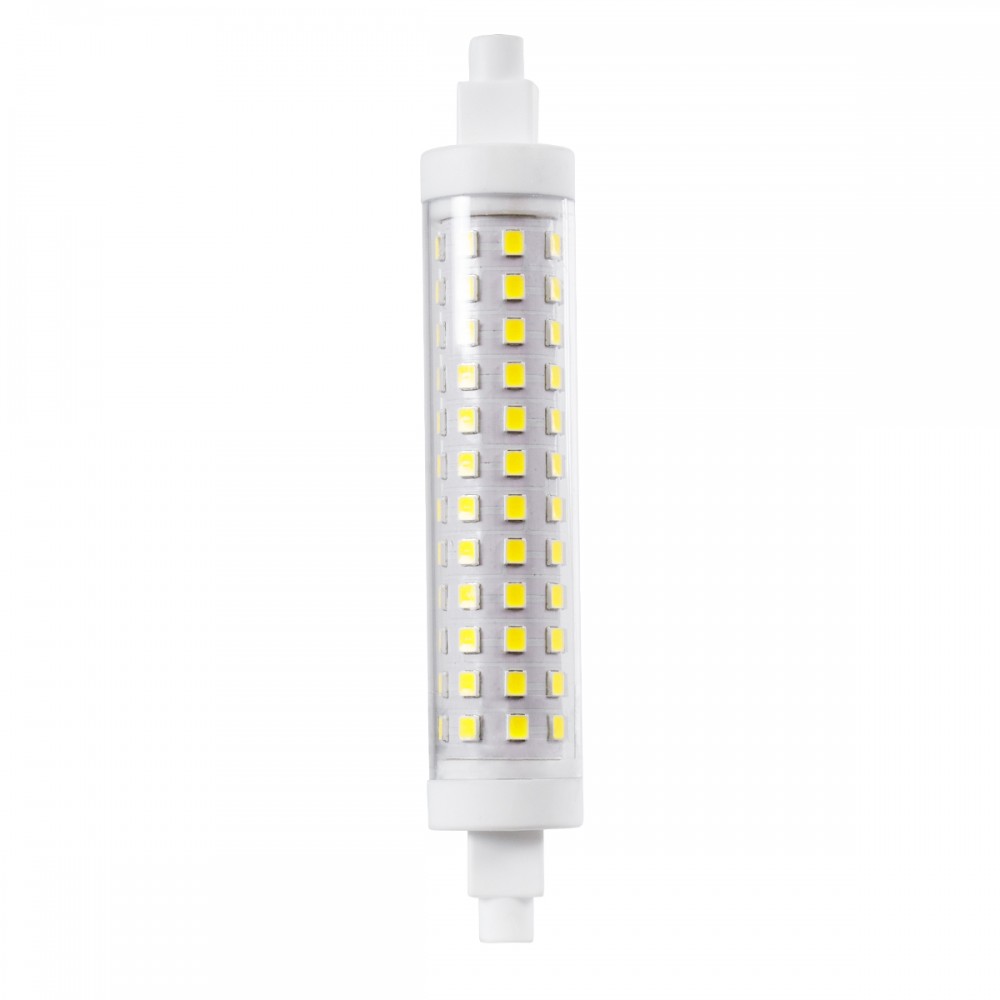 GloboStar® 60396 Λάμπα LED R7S 118mm 12W 1452lm 360° AC 220-240V IP20 Φ2 x Υ11.8cm Ψυχρό Λευκό 6000K - 3 Years Warranty