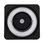 GloboStar® HELIO-S 60496 Φωτιστικό Τοίχου - Απλίκα Αρχιτεκτονικού Φωτισμού Εσωτερικού/Εξωτερικού Χώρου LED 10W 1200lm 120° x 360° AC 220-240V Αδιάβροχο IP65 Μ21 x Π5 x Υ21cm - Φυσικό Λευκό 4500K - Μαύρο - Τετράγωνο - Bridgelux Chip - 3 Years Warranty