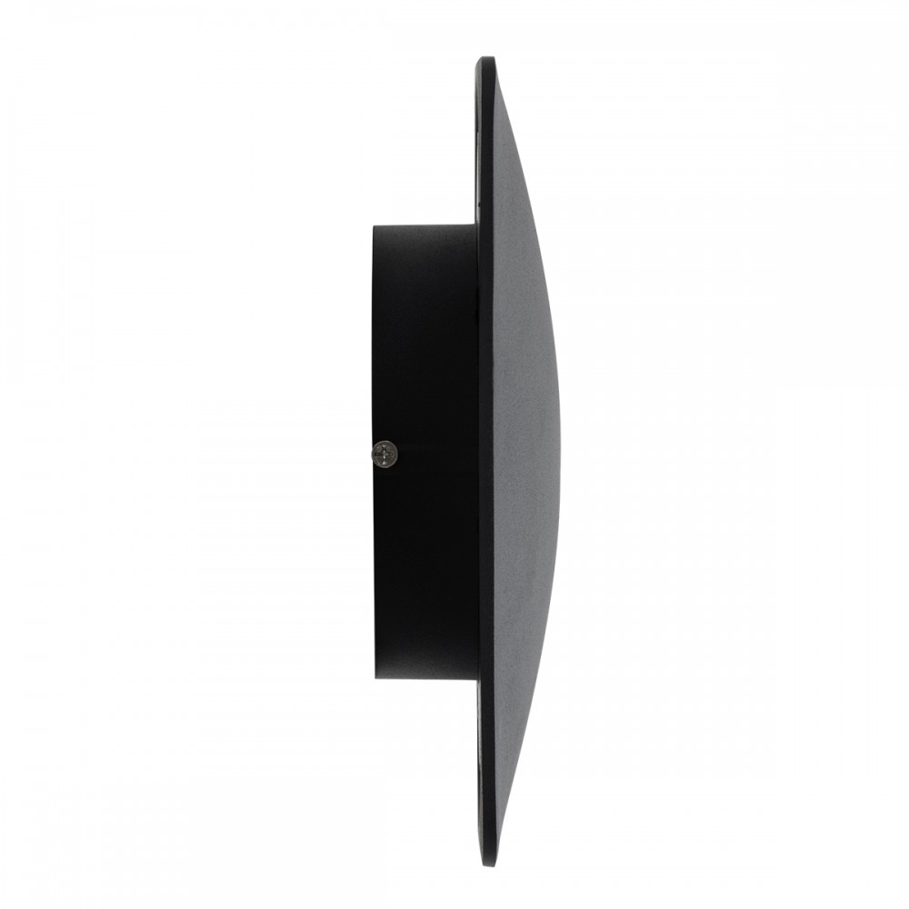 GloboStar® HELIO-S 60496 Φωτιστικό Τοίχου - Απλίκα Αρχιτεκτονικού Φωτισμού Εσωτερικού/Εξωτερικού Χώρου LED 10W 1200lm 120° x 360° AC 220-240V Αδιάβροχο IP65 Μ21 x Π5 x Υ21cm - Φυσικό Λευκό 4500K - Μαύρο - Τετράγωνο - Bridgelux Chip - 3 Years Warranty