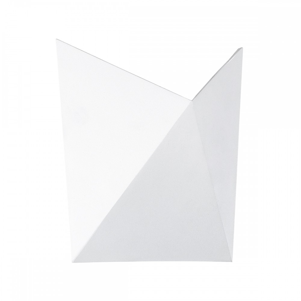 GloboStar® STEALTH 60521 Φωτιστικό Τοίχου - Απλίκα Αρχιτεκτονικού Φωτισμού Εσωτερικού/Εξωτερικού Χώρου Up or Down LED 10W 1100lm 60° AC220-240V Αδιάβροχο IP65 - Σώμα Αλουμινίου & Tempered Glass - Μ17 x Π17 x Υ7.5cm - Φυσικό Λευκό 4500K - Λευκό - Bridg