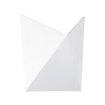 GloboStar® STEALTH 60521 Φωτιστικό Τοίχου - Απλίκα Αρχιτεκτονικού Φωτισμού Εσωτερικού/Εξωτερικού Χώρου Up or Down LED 10W 1100lm 60° AC220-240V Αδιάβροχο IP65 - Σώμα Αλουμινίου & Tempered Glass - Μ17 x Π17 x Υ7.5cm - Φυσικό Λευκό 4500K - Λευκό - Bridg