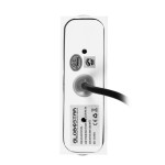 GloboStar® LINOR 60527 Φωτιστικό Τοίχου - Απλίκα Αρχιτεκτονικού Φωτισμού Εσωτερικού/Εξωτερικού Χώρου Up & Down LED 10W 1000lm 60° AC220-240V Αδιάβροχο IP65 - Σώμα Αλουμινίου & Tempered Glass - Μ12.5 x Π6 x Υ4cm - Θερμό Λευκό 2700K - Λευκό - Bridge