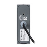 GloboStar® LINOR 60528 Φωτιστικό Τοίχου - Απλίκα Αρχιτεκτονικού Φωτισμού Εσωτερικού/Εξωτερικού Χώρου Up & Down LED 10W 1000lm 60° AC220-240V Αδιάβροχο IP65 - Σώμα Αλουμινίου & Tempered Glass - Μ12.5 x Π6 x Υ4cm - Θερμό Λευκό 2700K - Γκρι Ανθρακί -