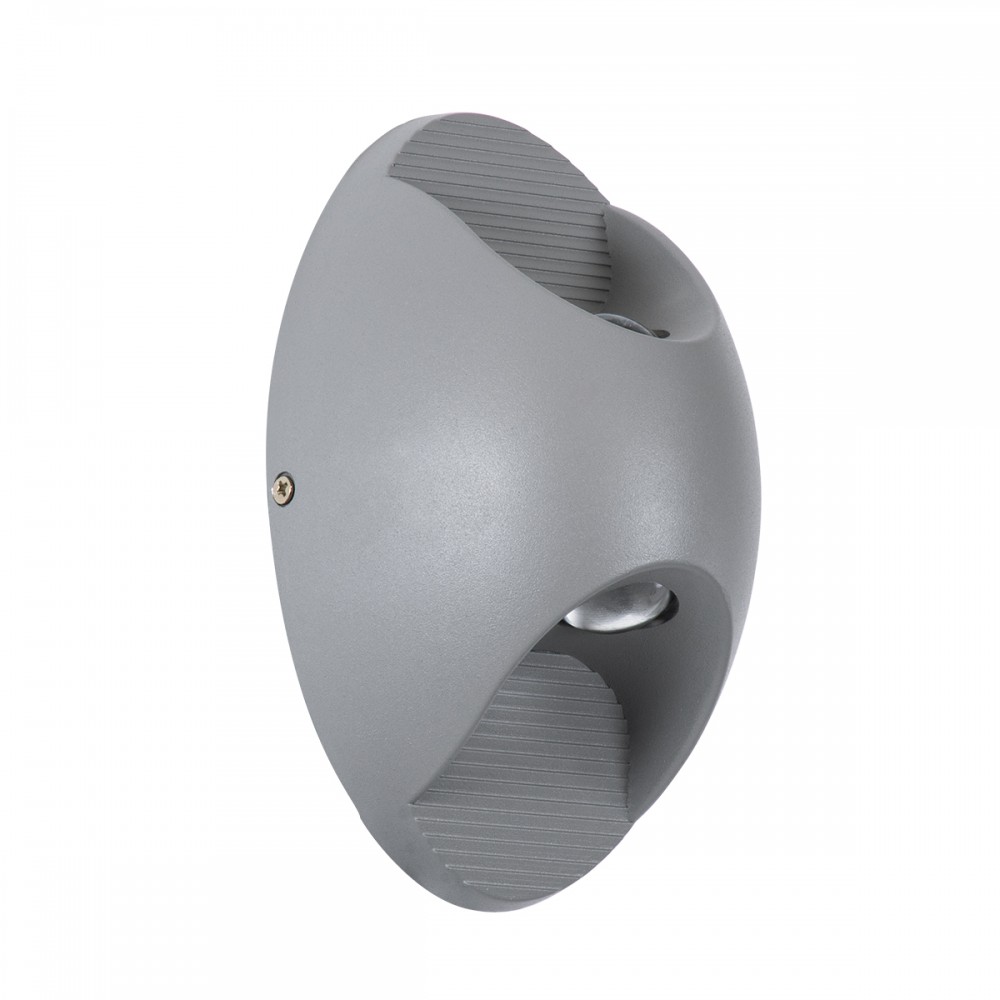 GloboStar® JEREMY 60531 Φωτιστικό Τοίχου - Απλίκα Αρχιτεκτονικού Φωτισμού Εσωτερικού/Εξωτερικού Χώρου Up & Down LED 10W 1000lm 60° AC220-240V Αδιάβροχο IP65 - Σώμα Αλουμινίου & Tempered Glass - Μ16 x Π10 x Υ7cm - Θερμό Λευκό 2700K - Γκρι Ανθρακί -